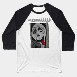 Wazzaaaaap Colored Version Baseball T-Shirt